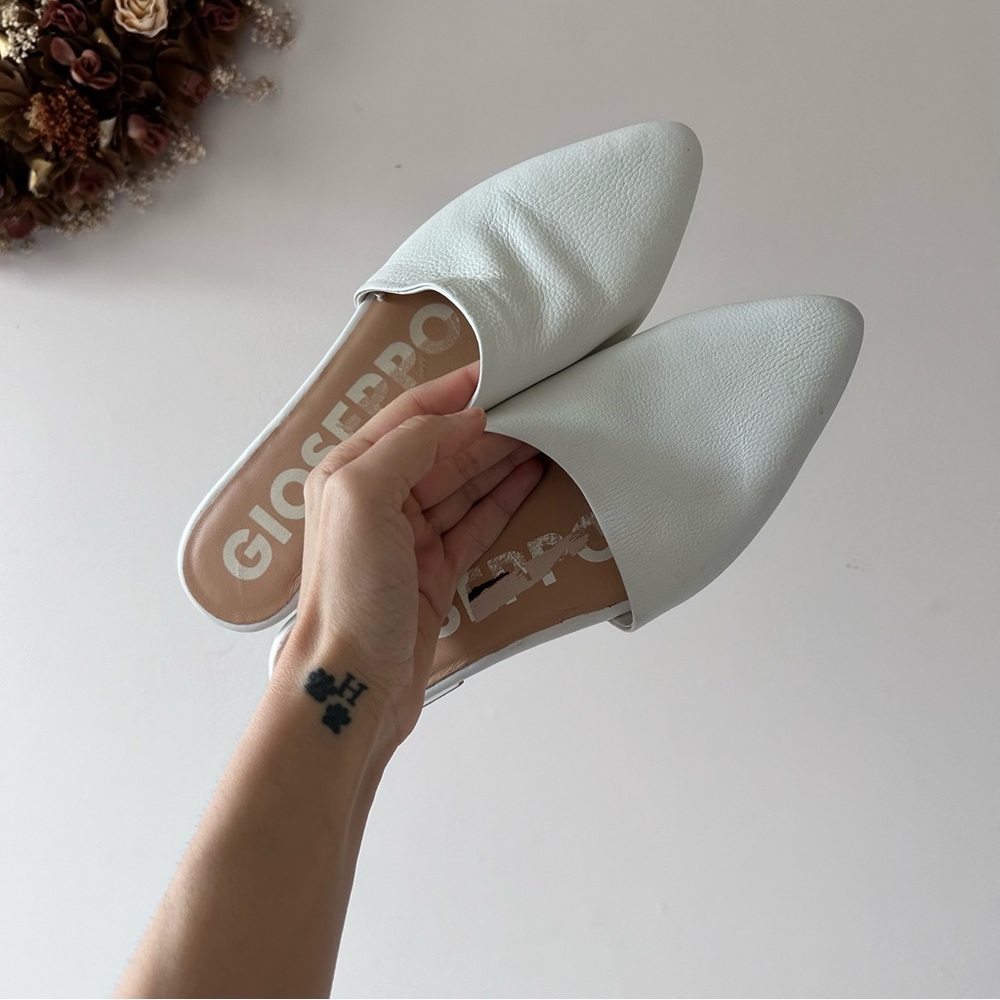 GLOSEPPO | Soft Leather Mules